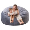 Large Bean Bag Chair for Adults/Kids with Filling, 3 ft