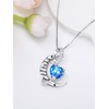 TOUPOP I Love You to The Moon and Back Necklace