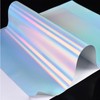 20Pcs Printable Holographic Sticker Paper A4 Dries Quickly Waterproof PET