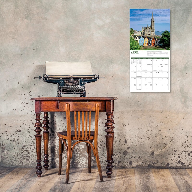 Irish Country Wall Calendar 2026, Monthly January–December 12" x 12"