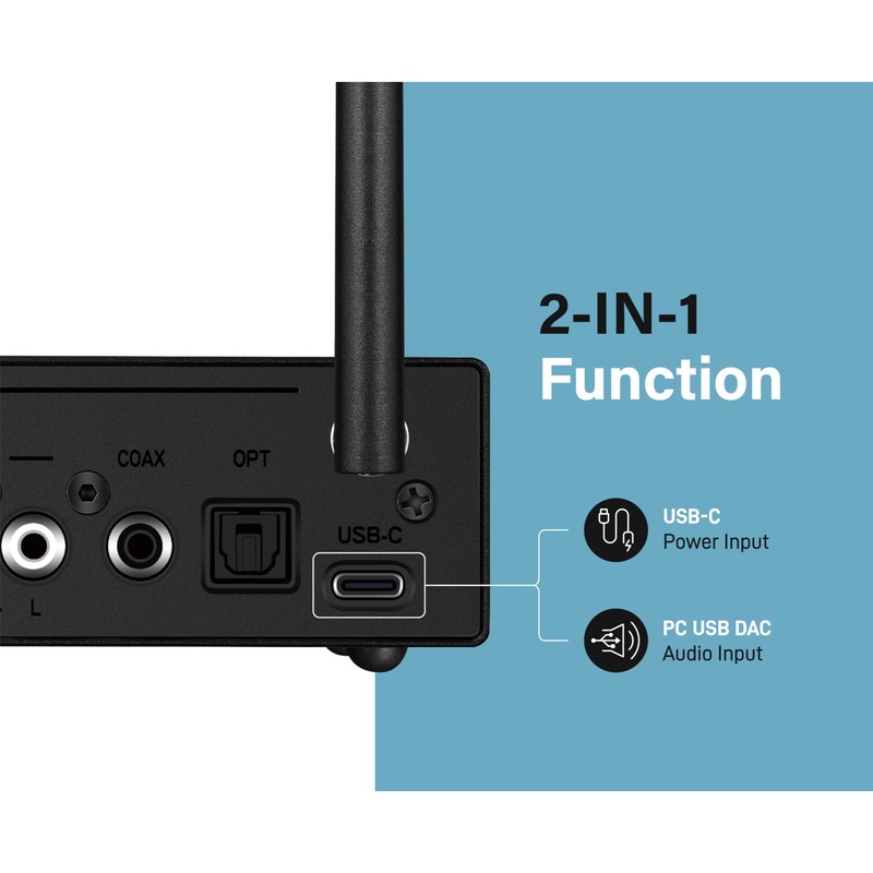 blafili B3 Professional XLR Bluetooth v5.1 Music Receiver, LDAC &