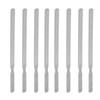 10pcs Stainless Steel Nail File 4 Sides Nail File Fine