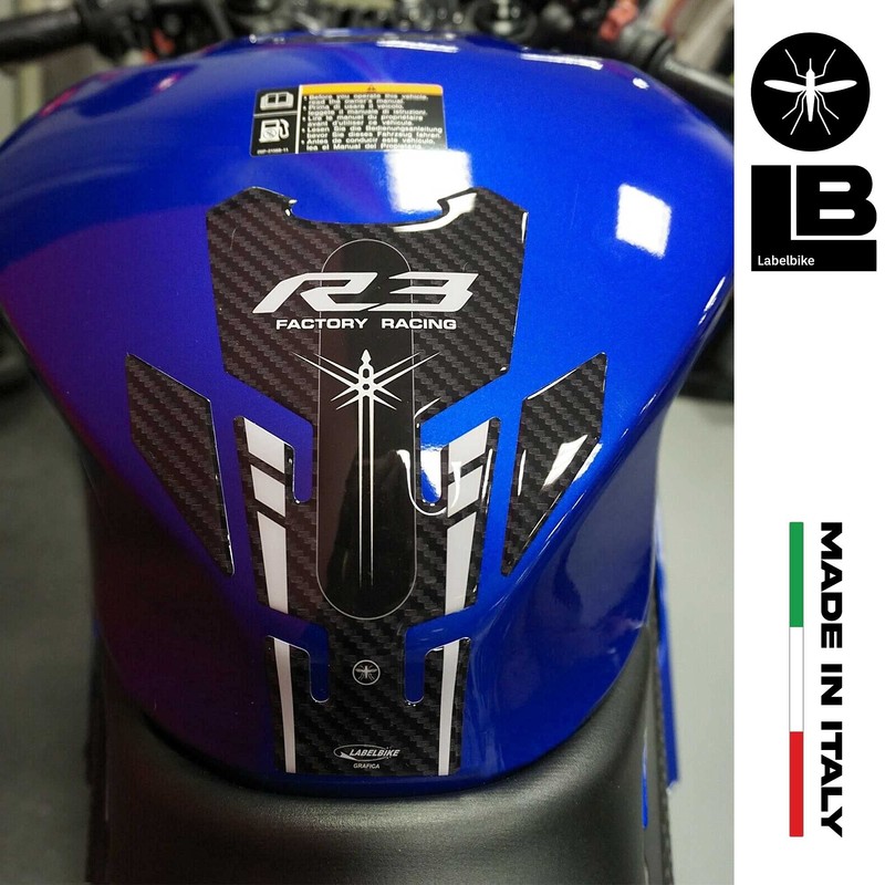 labelbike - 3D Resin Sticker Set for Motorcycle Tank Protector