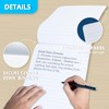ONAVIA Mini Composition Notebooks, Wide Ruled, 160 Pages, 6 Pack,