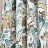 Lush Decor Cynthia Jacobean Light Filtering Window Curtain Panel Pair,
