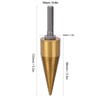 Twist Firewood Splitter Wood Cone Punch Drill Bit Hex Shank