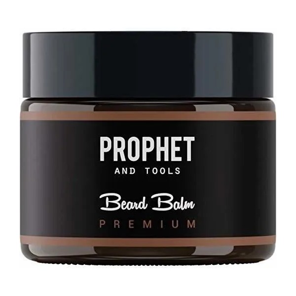 Premium Barba Bálsamo Mantequilla Y La Fórmula Cera Para Los