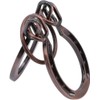 Metal Brain Teaser Puzzle Ring, Horseshoe Cast Puzzle Game, IQ