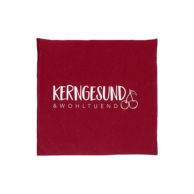 Herbalind Cherry Stone Cushion "Kerngesund" Red