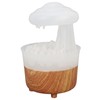 Rain Cloud Humidifier 7 Colors Light Remote Control Wood Grain