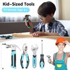 SHALL 26-Piece Kids Size Tool Set, Real Tools Kit for