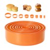 8 Pcs Round Cookie Cutter Set, Cookie cutter set for