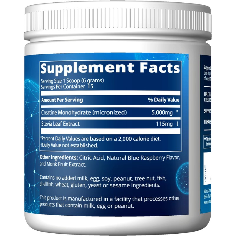 MRM Creatine Dry Scoop Blue Raspberry