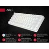 GK61 Mechanical Gaming Keyboard - 61 Keys Multi Color RGB