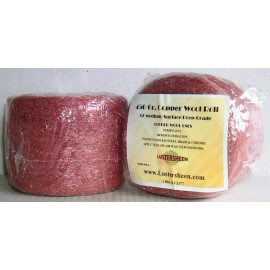 Lustersheen Copper Wool Roll 1 LB - Medium