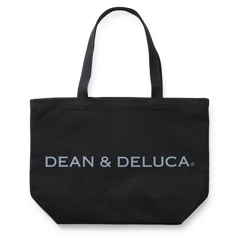 Dean & Deluca Tote Bag, Black, S/L, Eco Bag, Women's,