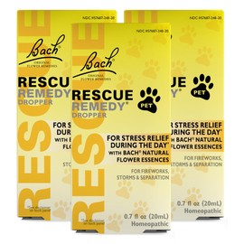 RESCUE Bach Rescue Remedy Pet, 20 Milliliters (3 Pack)