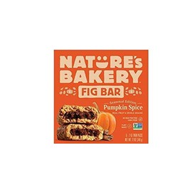 Nature's Bakery Pumpkin Spice Real Fruit, Whole Grain Fig Bar - 6 ct. (12 oz.)