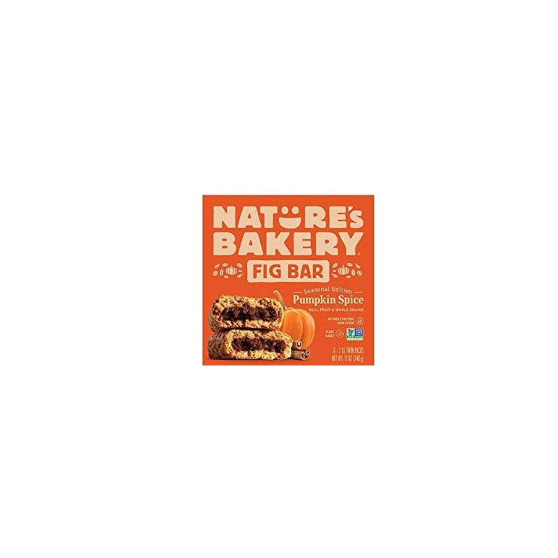 Nature's Bakery Pumpkin Spice Real Fruit, Whole Grain Fig Bar