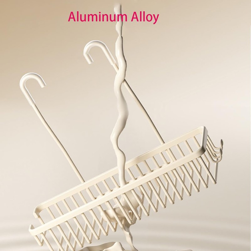 Vilemoon Hanging Shower Caddy Organizer - No Drilling Shower Organizer