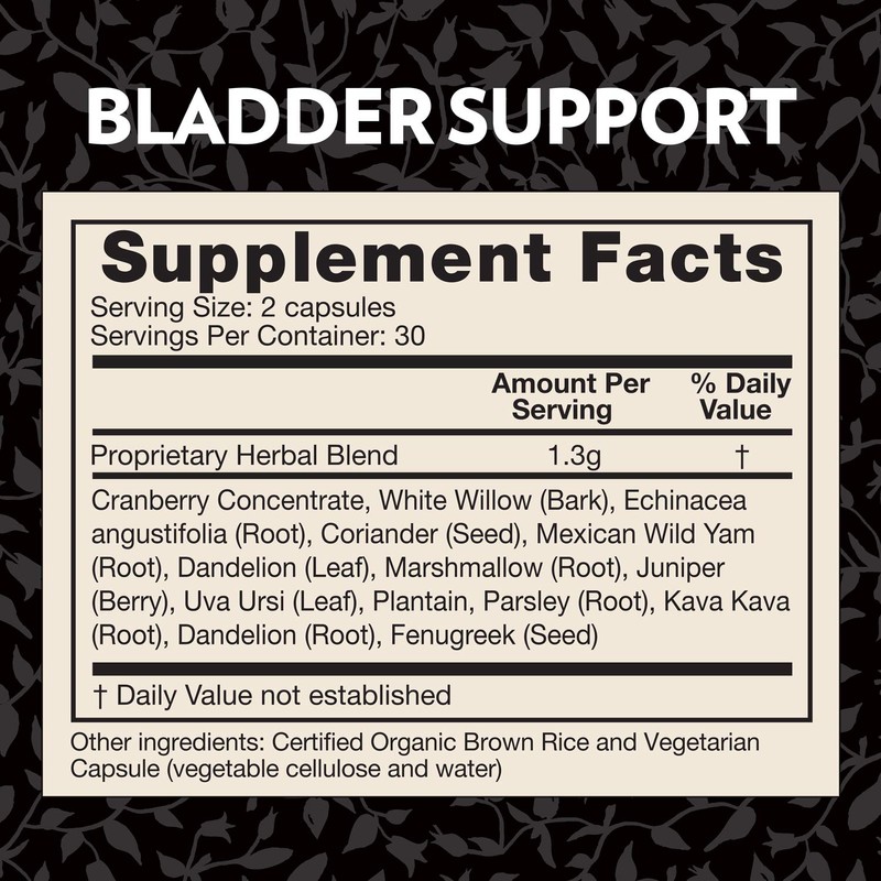 Crystal Star Crystal Star Bladder Support (60 Capsules) C Herbal