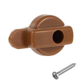 Hinged Screen Door Latch for Andersen Doors, Replacement Andersen Screen Door Latch Compatible with Andersen Screen Door Lock, Fits for Andersen Sliding Door Latch(Brown 1pack)