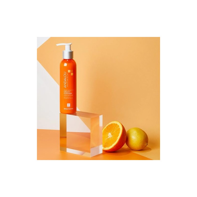 Andalou Naturals Cleanser Crmy Meyer Lemon