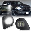 KanSmart For Ram Puddle Lights Compatible with 2010-2019 Dodge Ram
