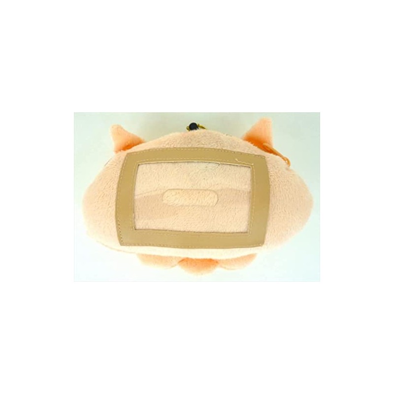T's Factory Crayon Shin-chan Plush Pass Case Buriburi Zaemon++
