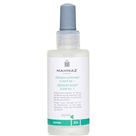MAHNAZ® for Woman, Premium Scalp Elixir No. 1, Prevent Hair Loss, Stimulate Hair Growth, Vegan Hair Serum, 2 Month Bottle, 100 ml