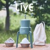 Doshisha IS-D-20GR Manual LivE Ice Shaker with Storage Bag, Ice