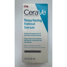 CeraVe Retinol Serum for Post-Acne Marks and Skin Texture 1oz (30ml)