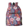 ECO CHIC Lightweight Foldable Water Resistant Backpack Rucksack Folds into