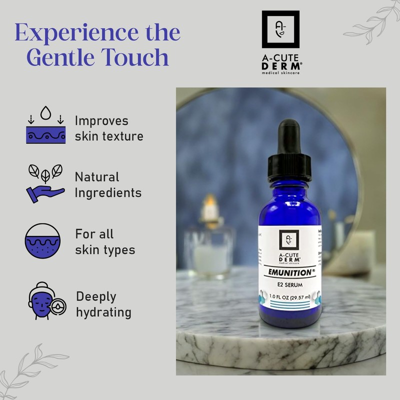 A-Cute Derm Emunition® E2 Serum Hydrator to Improve Loss Moisturizer