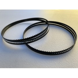 AYAO 59-1/2-Inch X 1/4-Inch X 6TPI Bandsaw Blades to Fit Ryobi, B&D, Craftsman, Tradesman, Pro-Tech, Collins Skil and Wen BA3959 9" Band Saws (2 Pack)