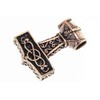 Windalf Thor's Hammer Bronze Pendant Mjölnir 3.5 cm Amulet Viking