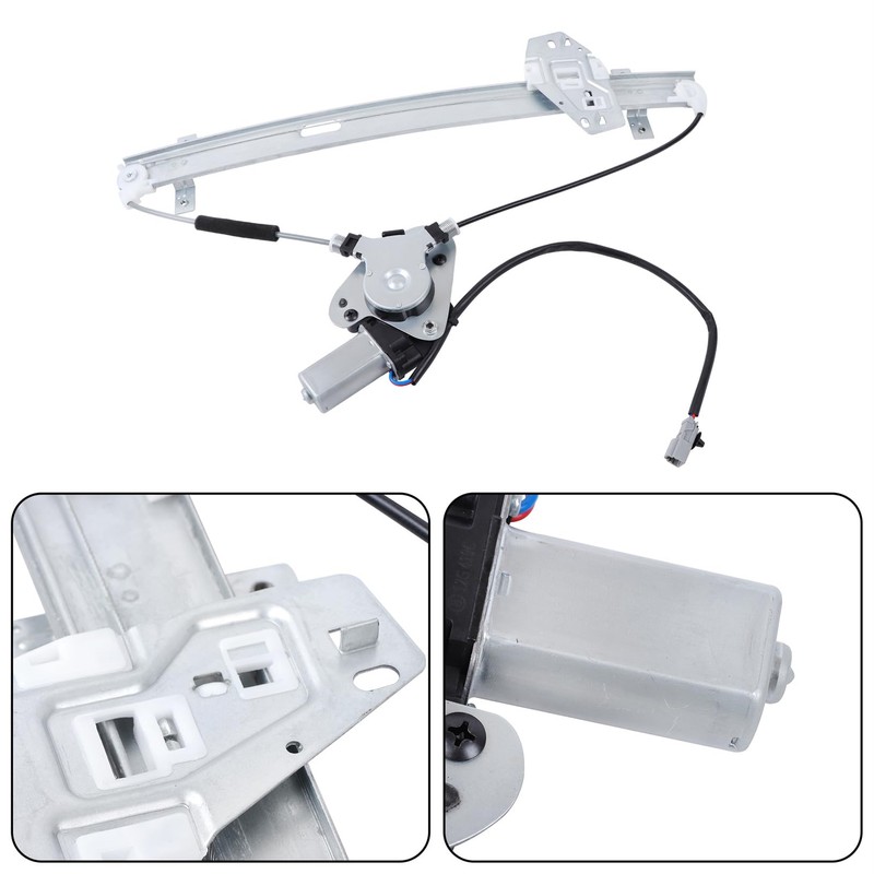 LABLT Rear Left Power Window Regulator with Motor Replacement for