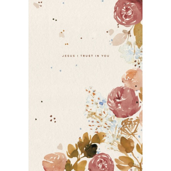 Jesus I trust In You Journal: Uplifting Christian lined notebook