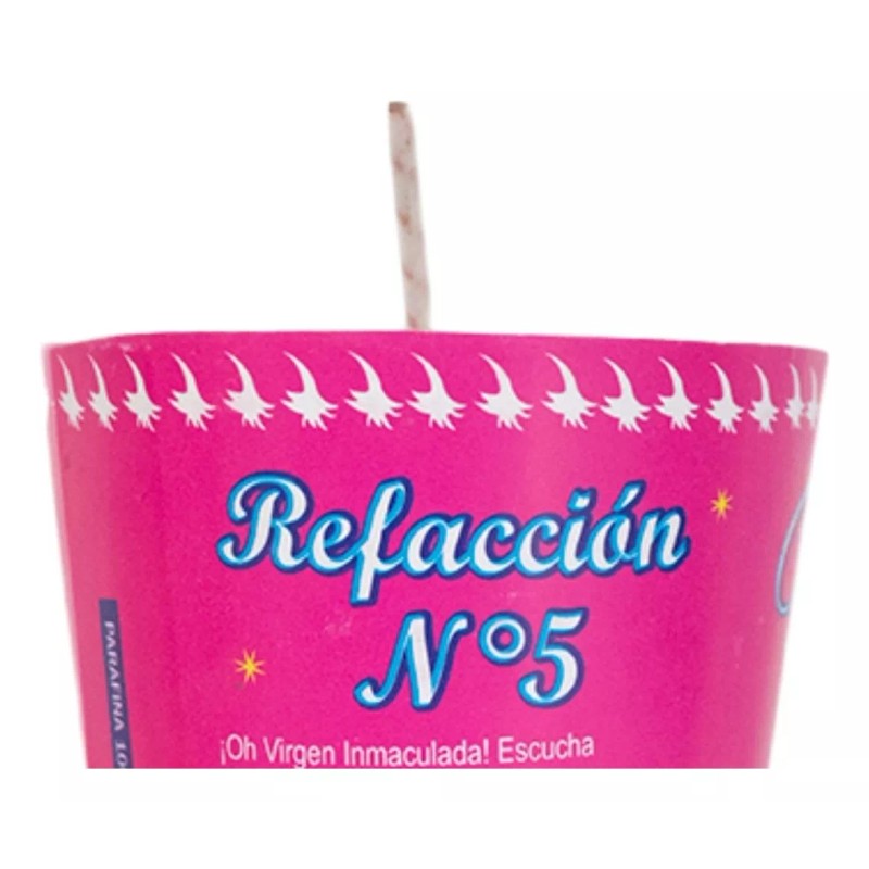 Emporio Bolletd Caja Veladora Repuesto Numero 5 (40 Piezas).