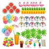 Bekecidi [10 Styles] 100PCS Drink Umbrellas Cocktail Picks, Mini Paper