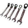 SK11 SGR-F5SET Flex Ratchet Wrench Set 0.4 - 0.7 inch