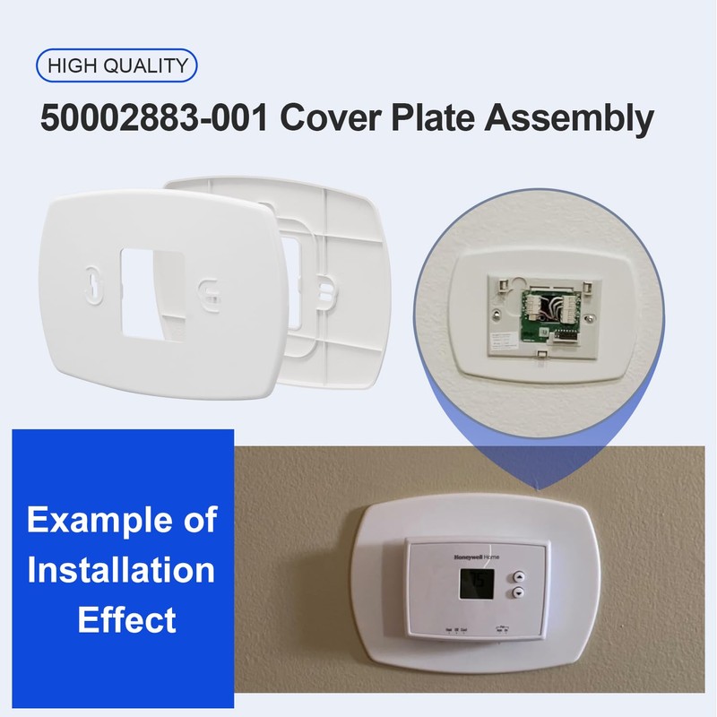 Laofudech 50002883-001 Upgraded Thermostat Wall Plate Coverplate for Honeywell Home