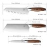 HAOCHUYI 3-Piece Professional Chef Knife Set - Ultra-Sharp Kitchen Knives