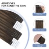 COOKAYU invisible Tape In Hair Extensions 14 Inch 30g Balayage