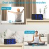 Pplee Alarm Clock for Bedroom 7 in Large Display Digital