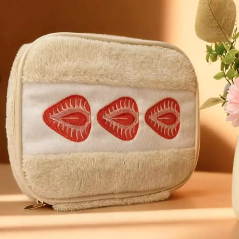 Allbi 올바이 딸기샌드위치 파우치 여성파우치 Allby Strawberry Sandwich Pouch Women's