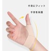 手首 親指サポーター リストバンド スポーツ バスケ テニス にじゅうかあつ固定 筋トレ 薄款 手首保護