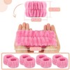 Xinwoxun 8 Pcs Women Face Wash Wristbands Microfiber Wrist Washband