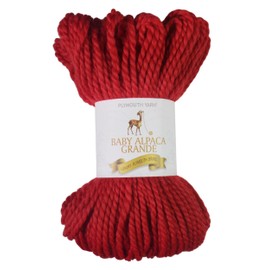 Plymouth (1-Pack) Baby Alpaca Grande Yarn Black 0500-1P