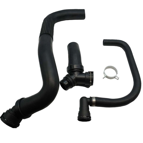 Peintu Upper Radiator Hose Y-Connector Lower Degaus DR3Z-8566-A Compatible with